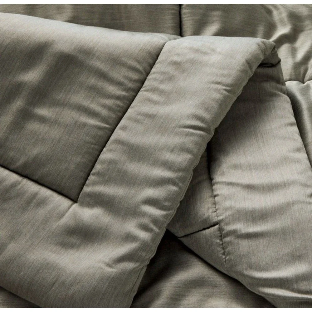 King/California King Rayon from Bamboo Comforter Set Olive Green - Casaluna NEW